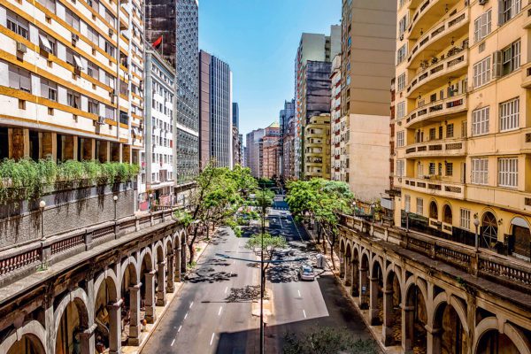 centro histórico de porto alegre no rio grande do sul