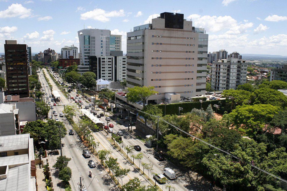 Rua Carlos Gomes, em Porto Alegre