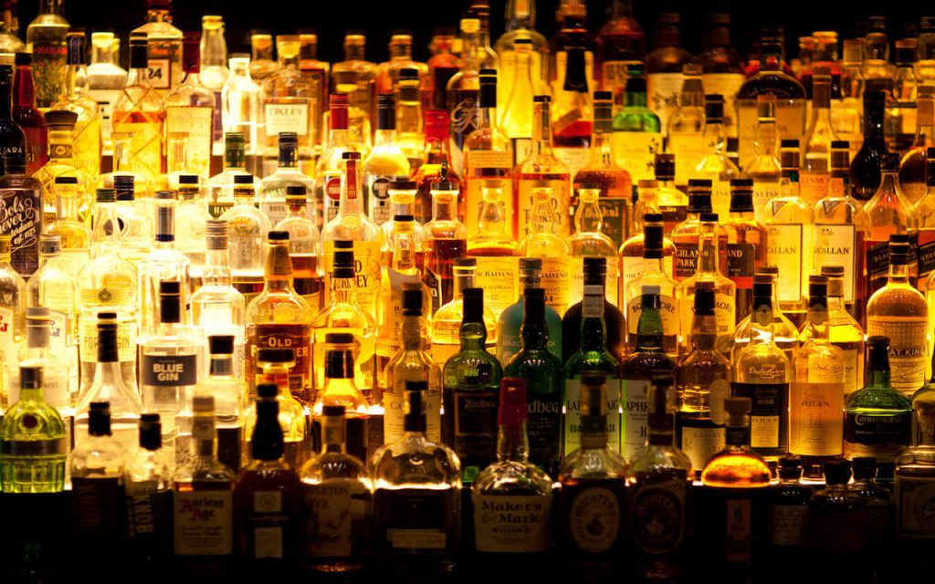 Bebidas no Bar